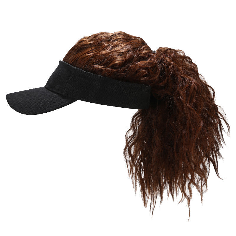 Women Artificial Hair Summer Baseball Cap – bibtic