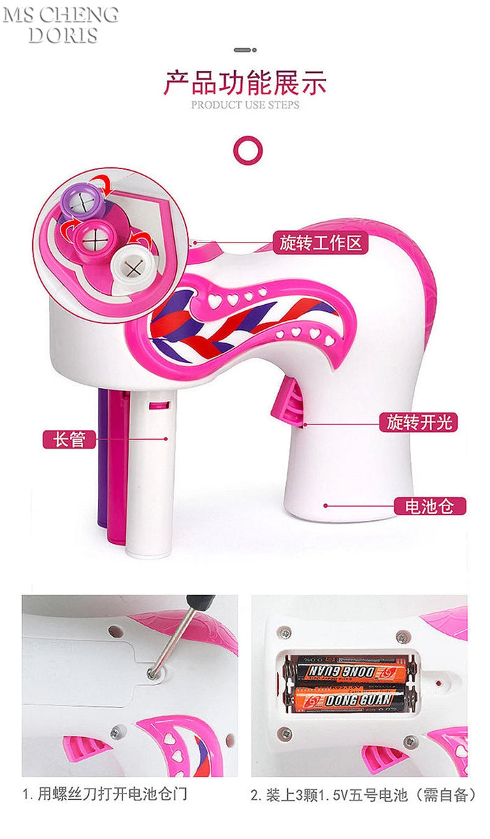 Electric Hair Knitting Machine bibtic