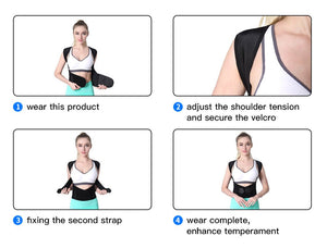 Adjustable Posture Corrector Belt