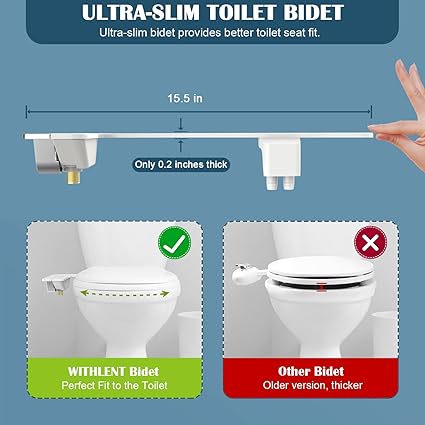 Adjustable Angle Bidet Attachment