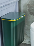 Wall-Mounted Kitchen Trash Can with Lid