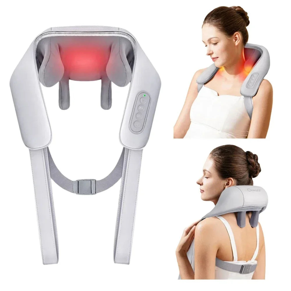 2024 USB Neck & Shoulder Massager Shawl