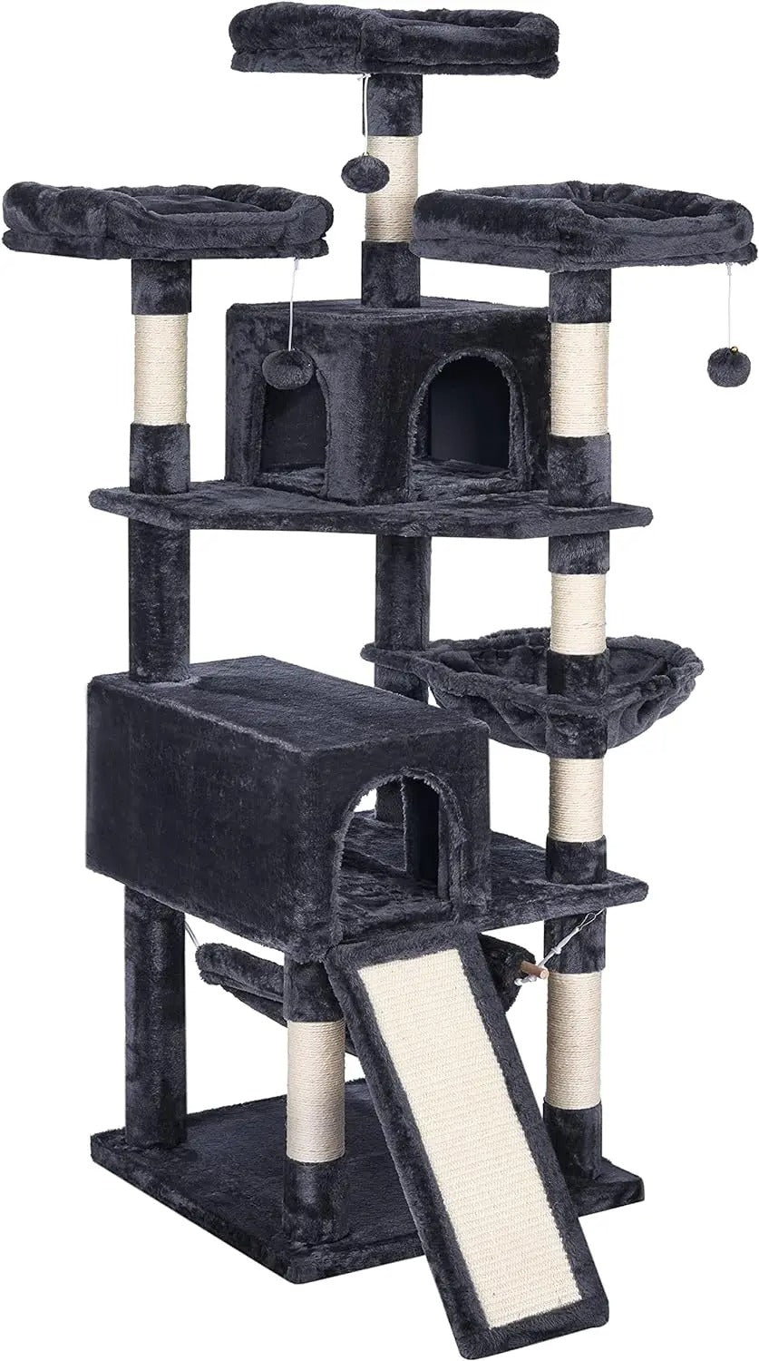 64.5 Inches Multi-Level Cat Tree for Indoor Cats