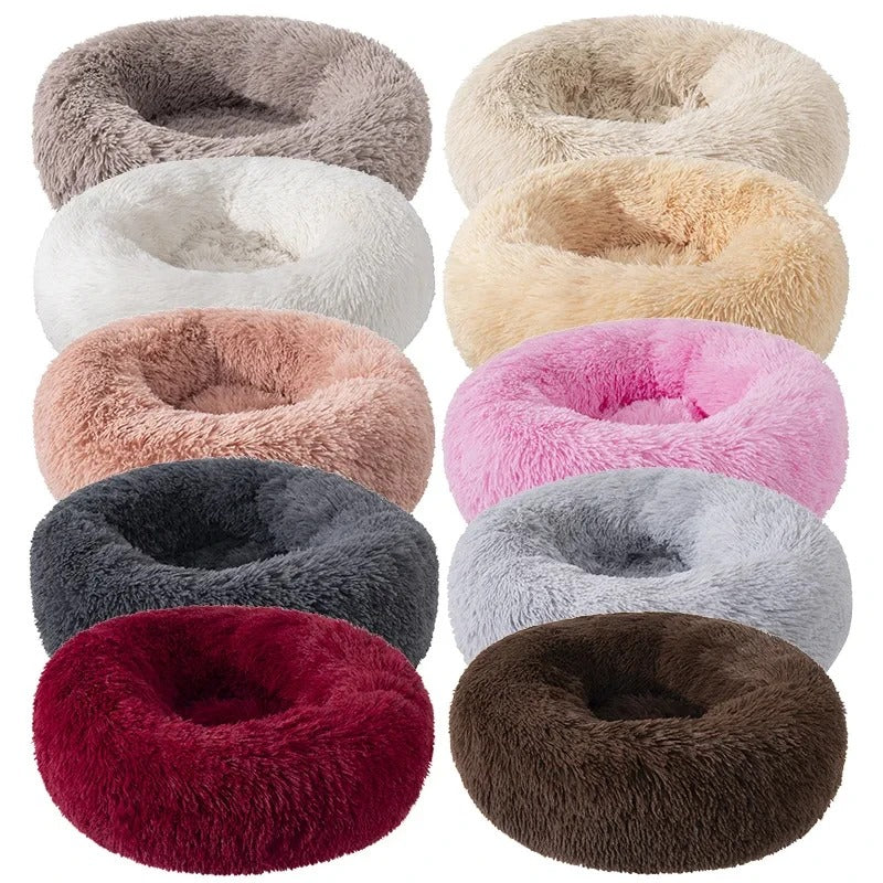 Super Soft Cat Donut Bed