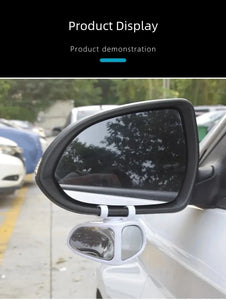 360° Double Vision Car Rearview Mirror
