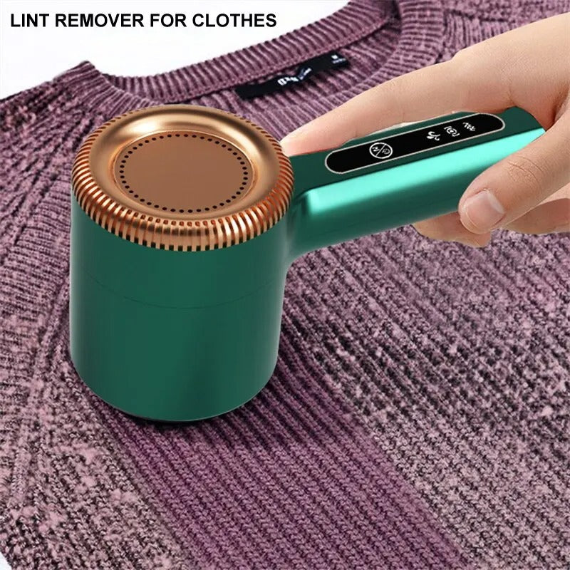 USB Rechargeable Clothes Lint Remover & Hair Ball Trimmer