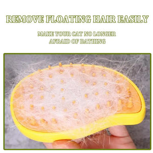 3 in 1 self-cleaning Massage Combs Effective cat steamy brush