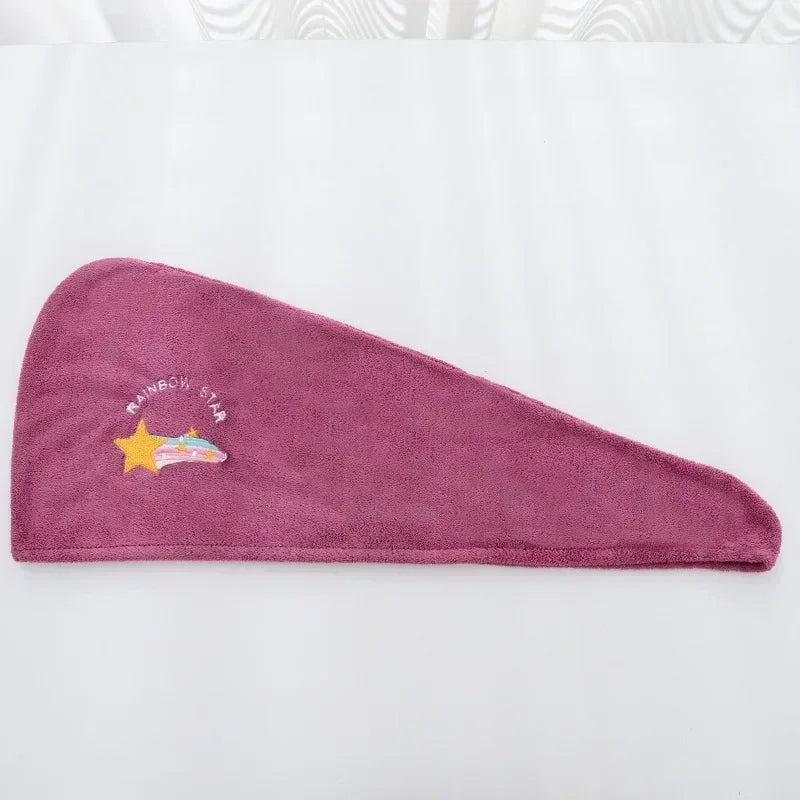 Luxury Microfiber Hair Towel Cap