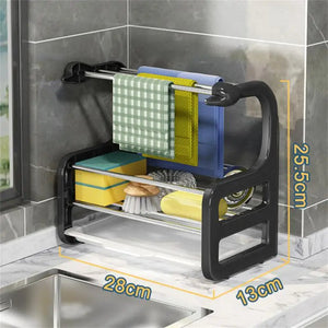 Wall-Mounted Kitchen Organizer