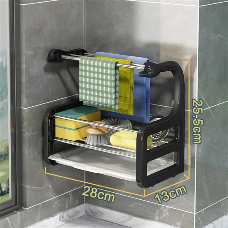 Wall-Mounted Kitchen Organizer