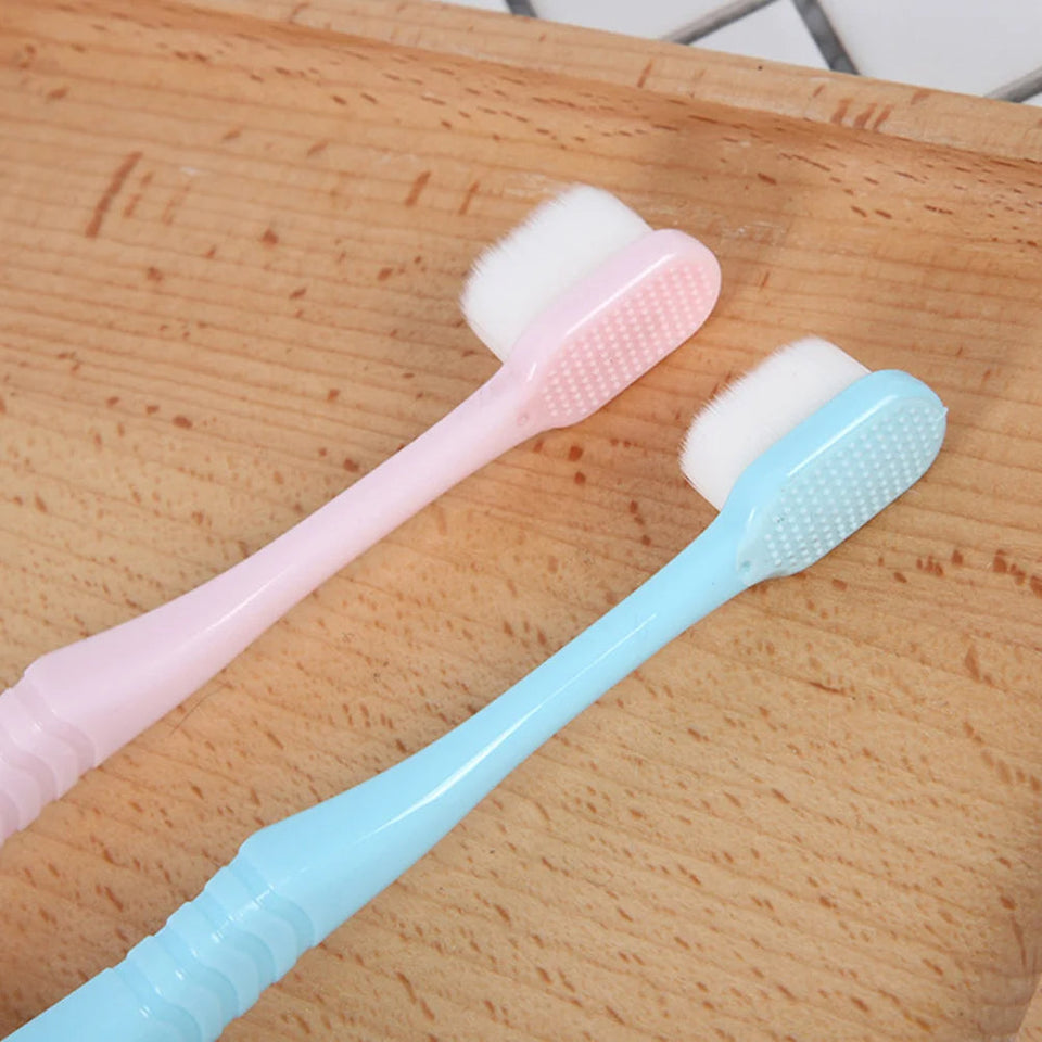 Fur Toothbrush Set
