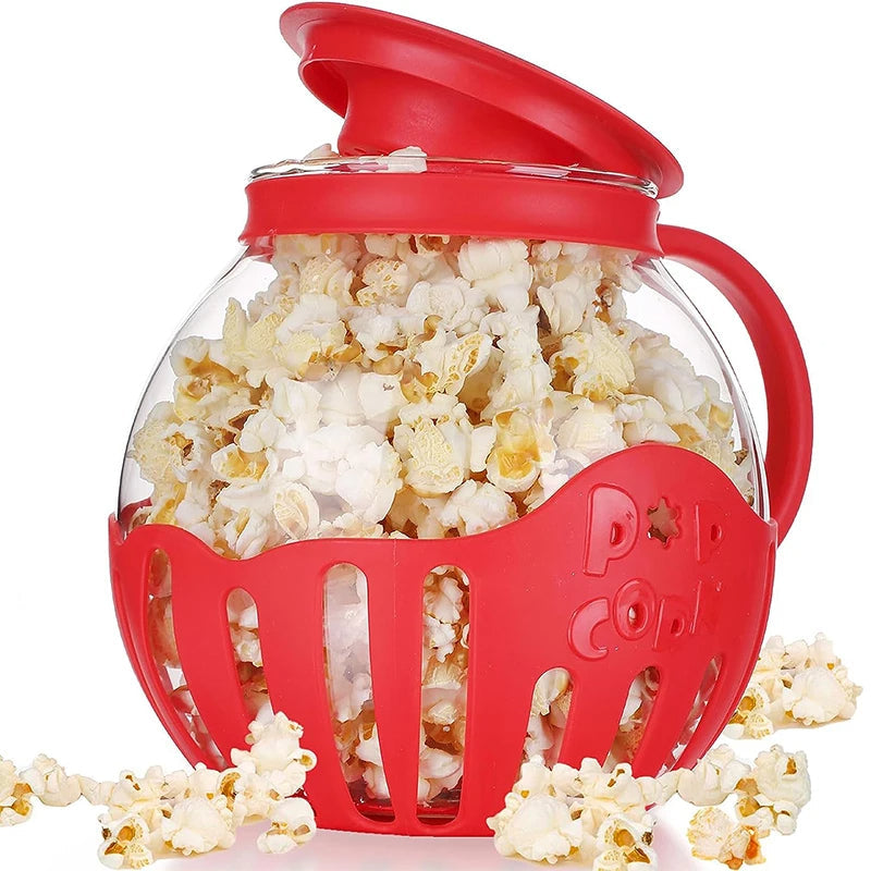 GourmetGlass™ Microwave Popcorn Popper