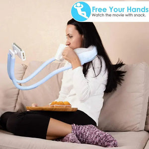 Neck Pillow Phone Stand