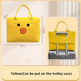 Cartoon Felt Tote Travel Bag