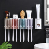 Toothbrush Holder & Organizer Kit - White