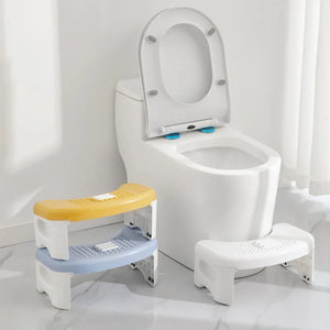 ErgoStep: Premium Folding Toilet Stool