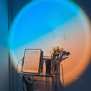 Sunset Gradient Projection Table Lamp