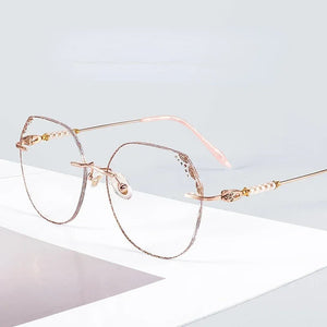 Titanium Myopia Glasses for Women