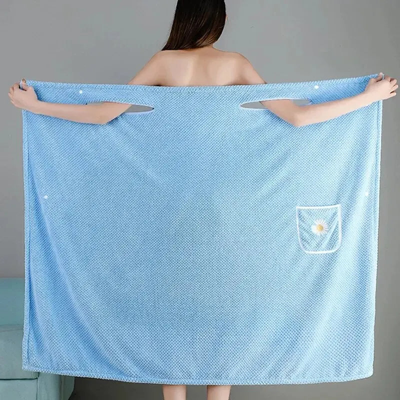 Luxury Plus Size Bath Towel Robe
