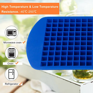 160 Grids Mini Ice Cube Mold Tray