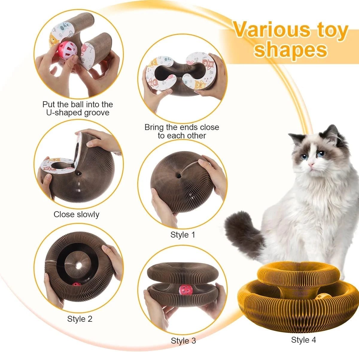 Magic Organ Cat Toy & Scratcher