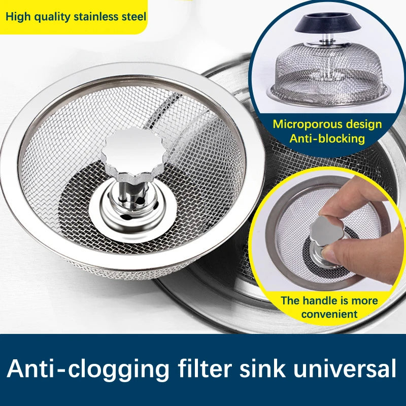 Swivel Lock Kitchen Sink Strainer Drain