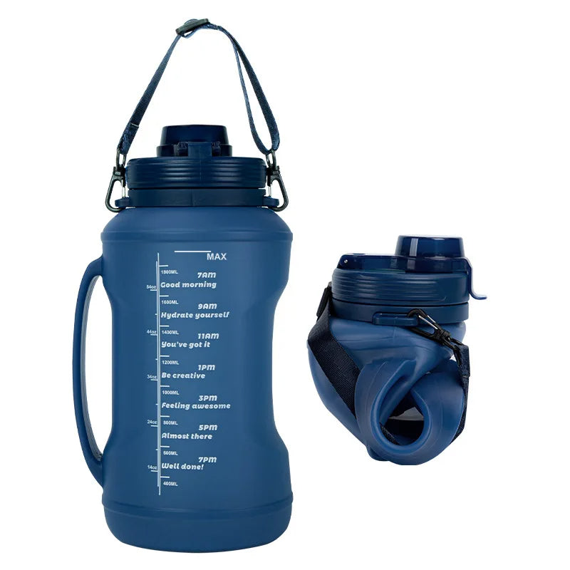 HydraFlex™ 2L Silicone Sports Water Bottle