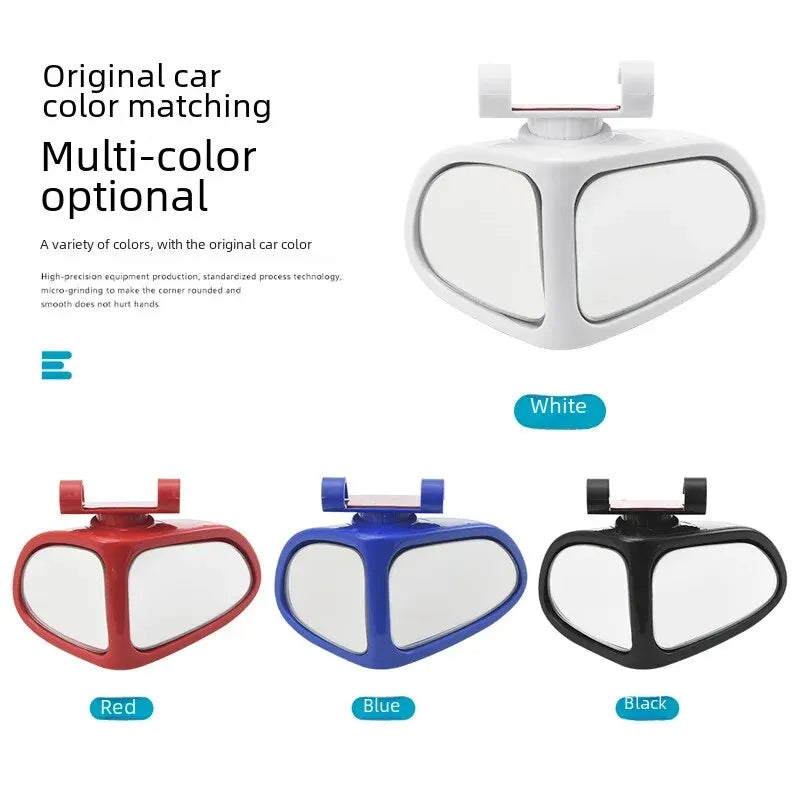 360° Double Vision Car Rearview Mirror