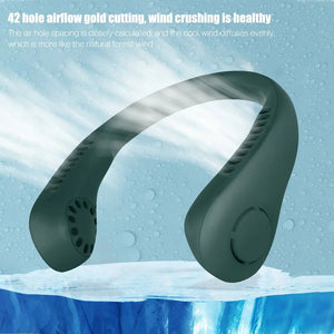 Portable Neck Fan for Outdoor Cooling