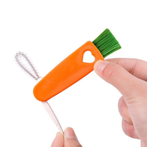 Carrot Cup Lid Cleaning Brush