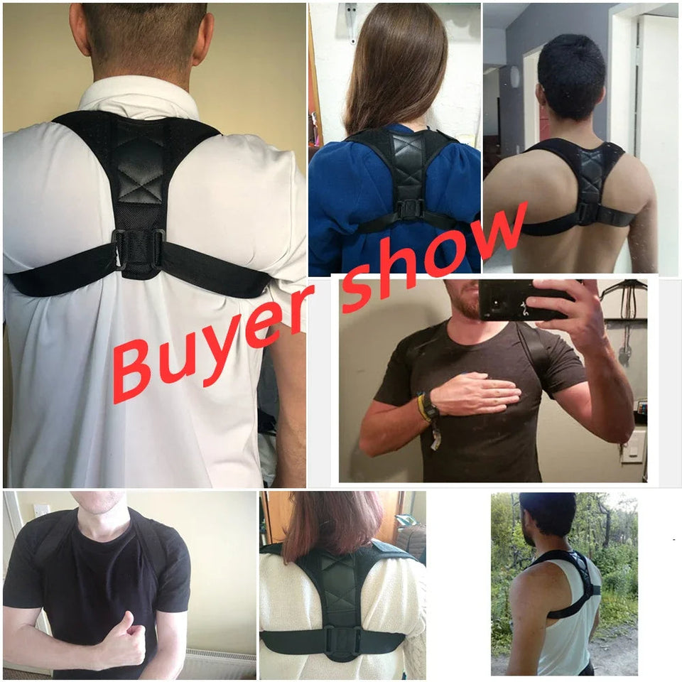 PosturePro™ Men's Back Support Brace
