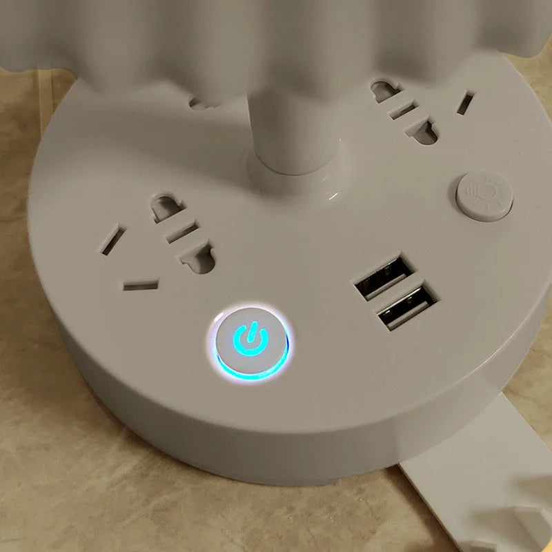 Ambient Light & Socket Hub with USB Ports