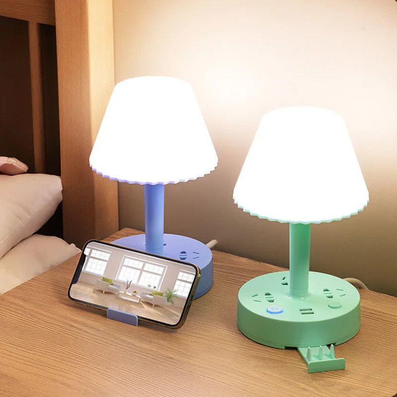 Ambient Light & Socket Hub with USB Ports