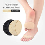 Women's Five-Toe Forefoot Pads for High Heels