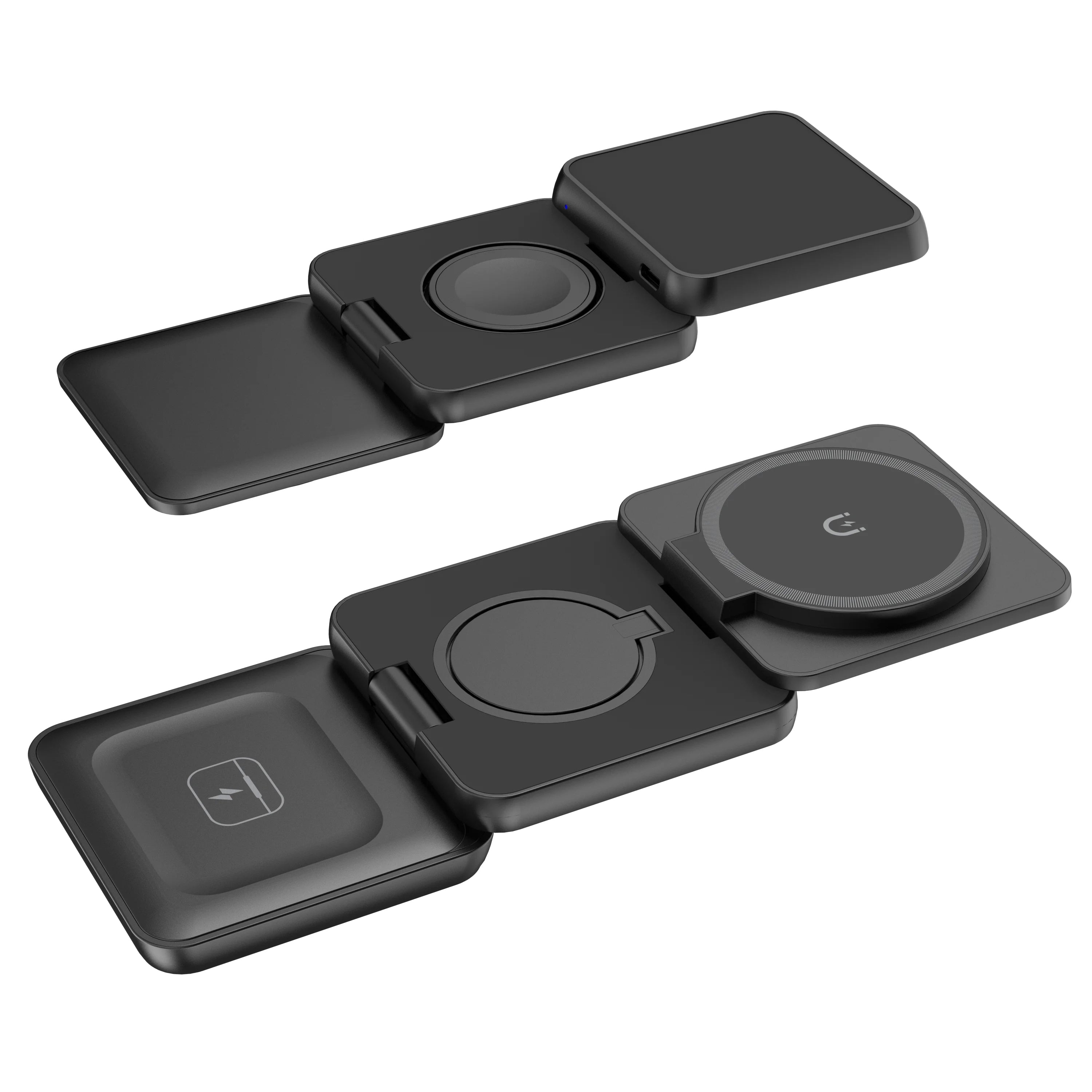 3-in-1 Magnetic Wireless Charger Stand Pad