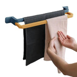 Multipurpose Wall-Mount Shoe & Towel Rack