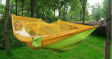 Outdoor Double Hammock with Mosquito Net