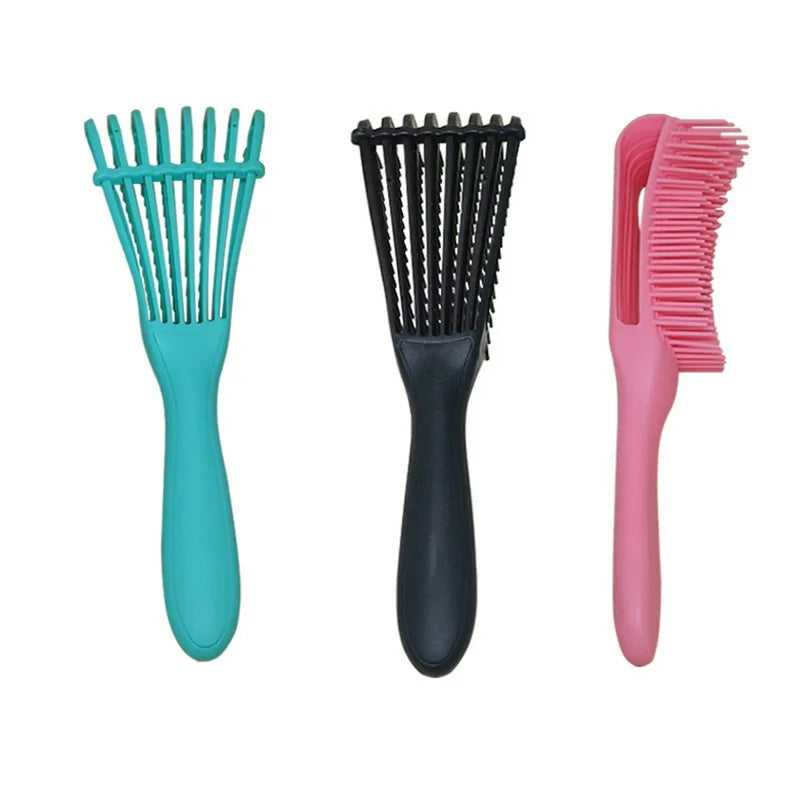 OctoGlide Multicolor Hair Brush