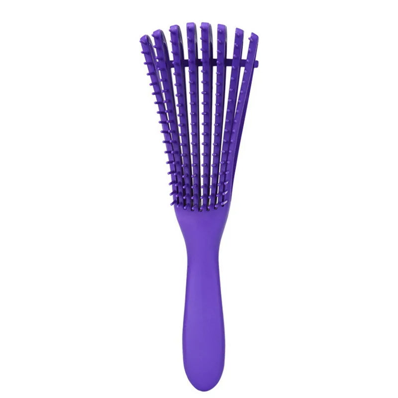 OctoGlide Multicolor Hair Brush