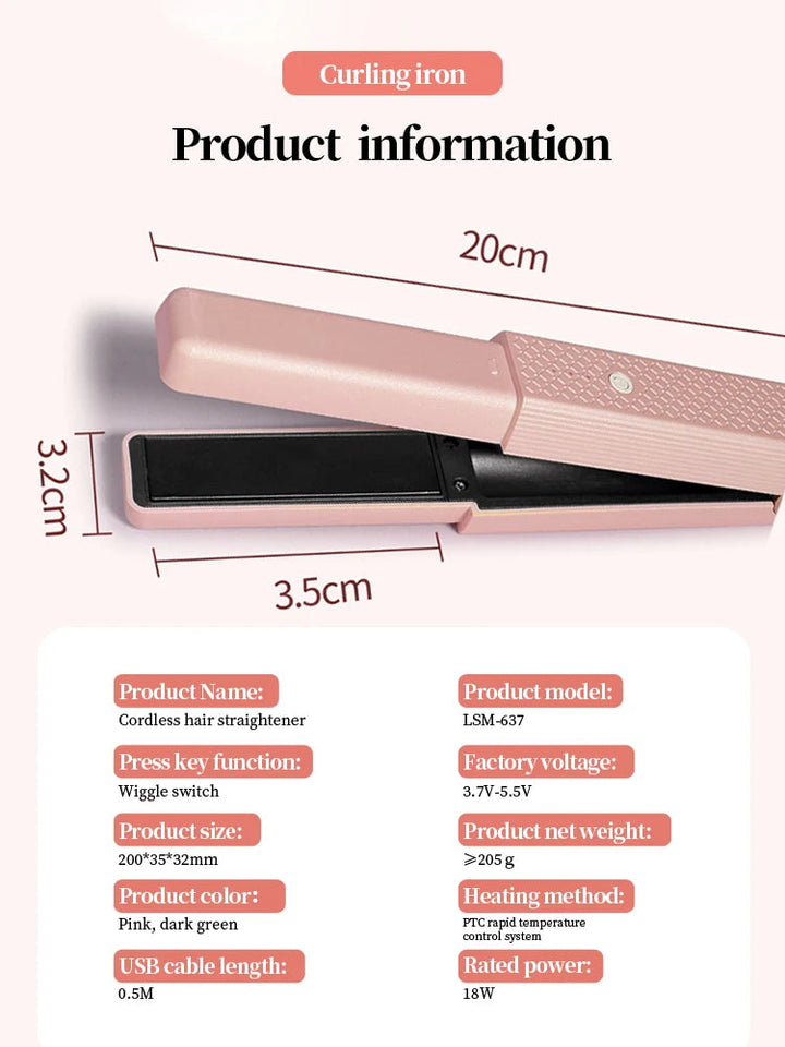 Mini USB Wireless Hair Styler