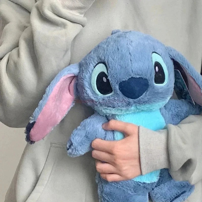 Stitch Winter Plush Hot Water Bottle