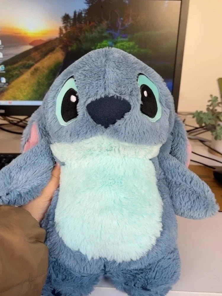 Stitch Winter Plush Hot Water Bottle