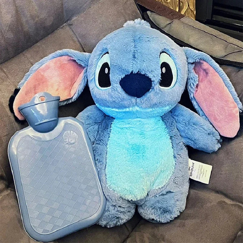 Stitch Winter Plush Hot Water Bottle