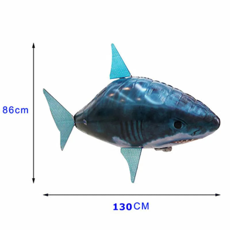 Remote-Controlled Inflatable Flying Fish Toy