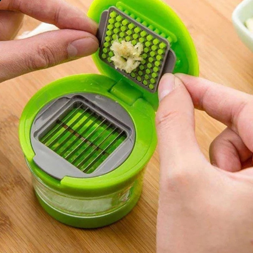 Stainless Steel Garlic Press