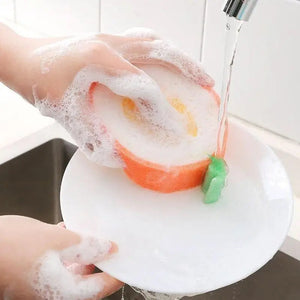 Fruity Exfoliating Bath Sponge Set
