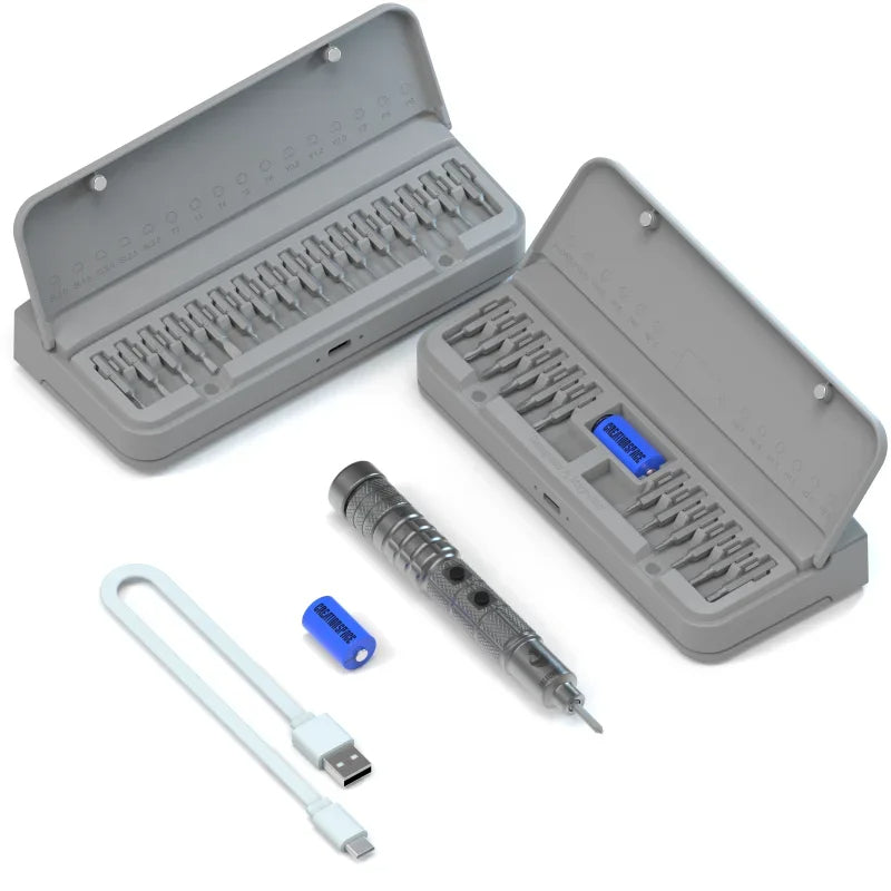 TechPro Plus Precision Electric Screwdriver Set