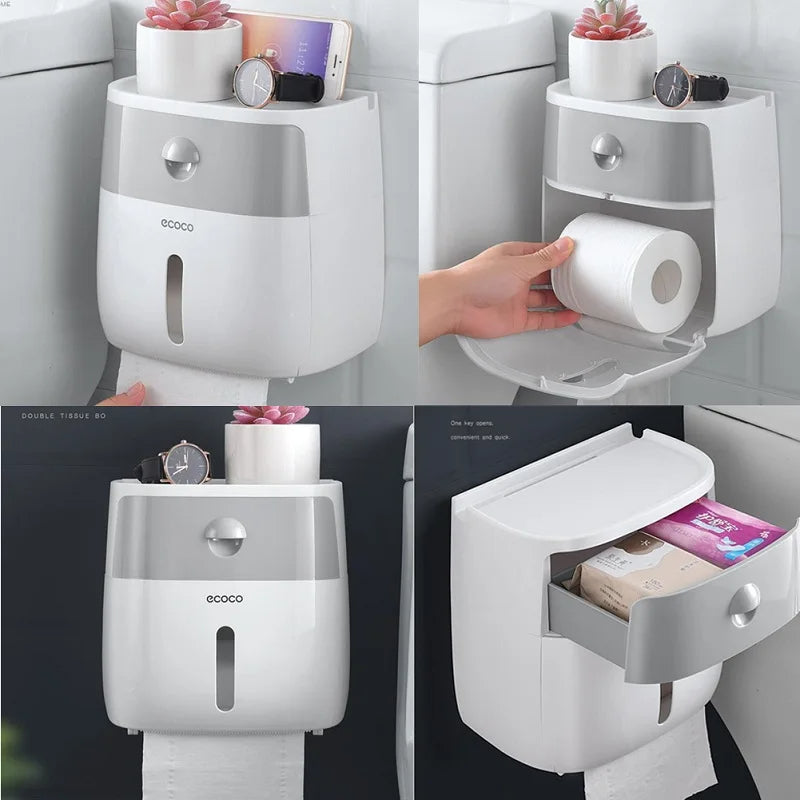 Waterproof Toilet Roll Holder