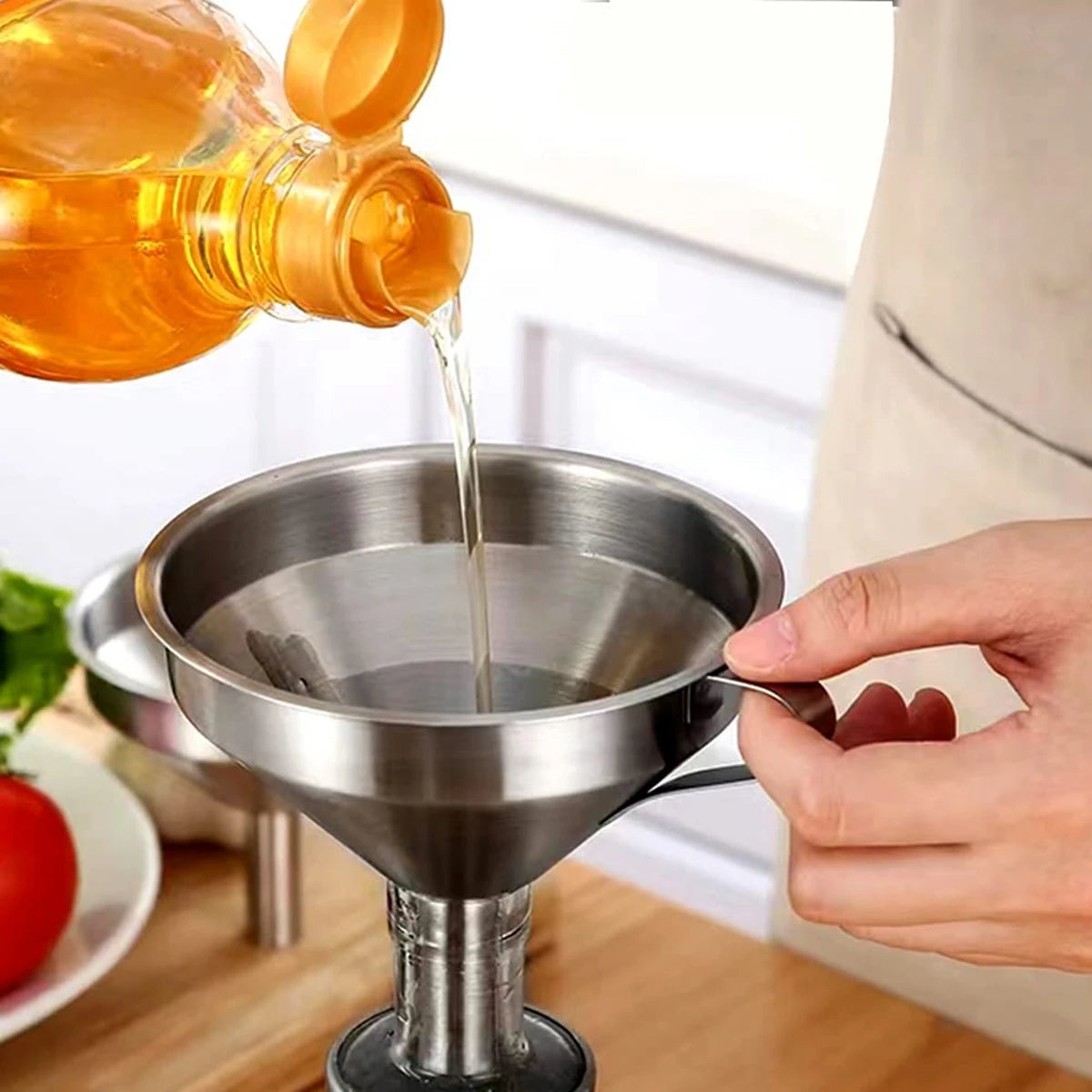 Stainless Steel Kitchen Funnel