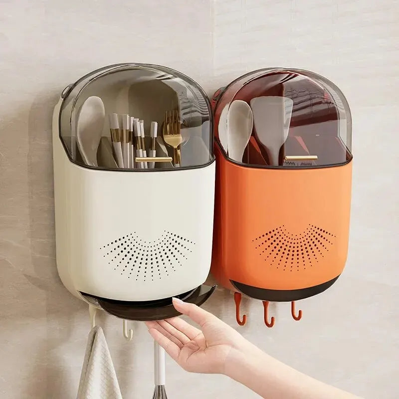 SleekSpace™ Wall-mounted Chopsticks Organizer